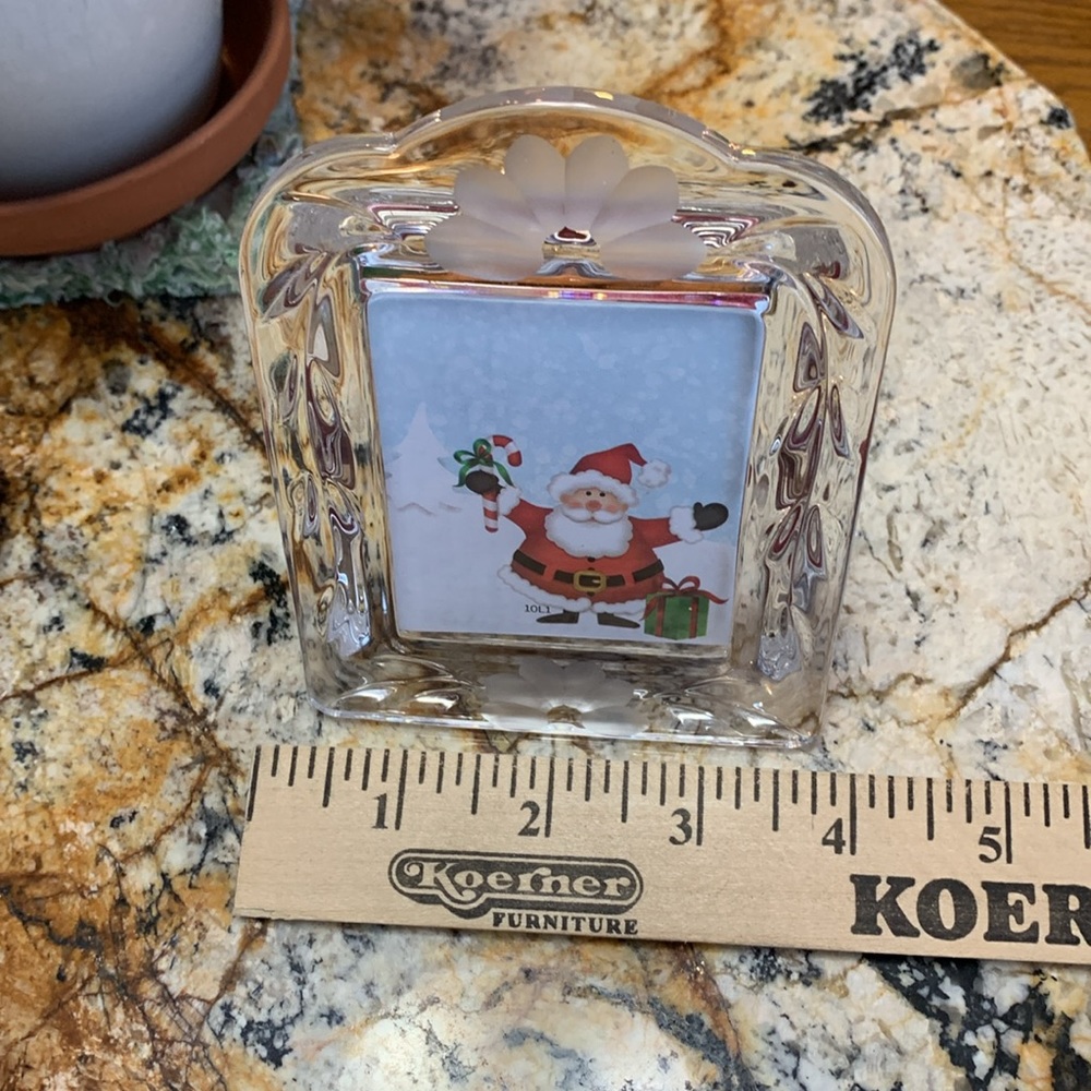 Small Princess House Crystal Picture Frame - Picture 5 of 5